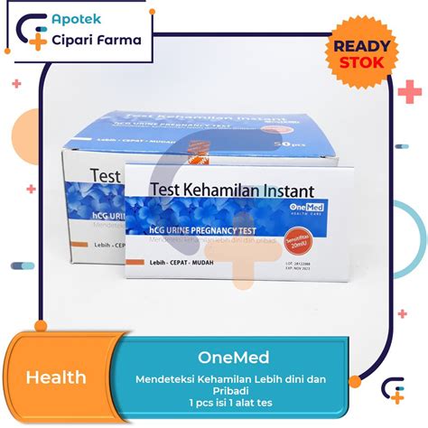 Jual Test Pack Onemed Alat Test Kehamilan Uji Tes Hamil 1 Pcs