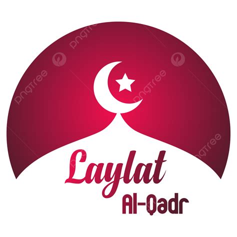 Laylat Al Qadr Design Criativo De Vetor De Cor Vermelha Png Laylat Alqadr Ramadã Projeto