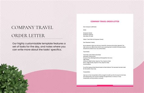 Travel Business Letter Format Infoupdate Org