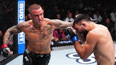 MMA UFC 299 Benoit Saint Denis Mis KO Par Dustin Poirier Dans Le