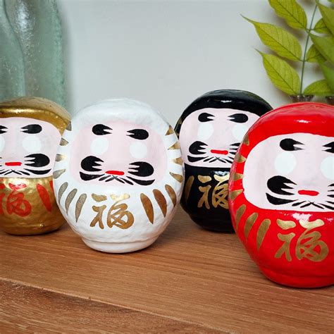 Gold Daruma Doll Japan Avenue