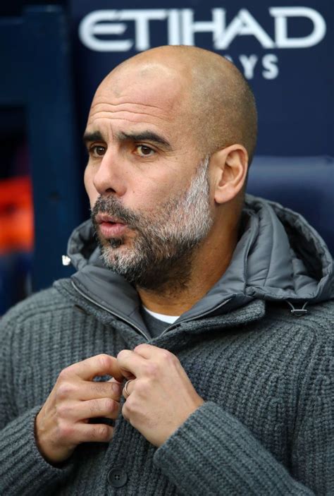 Manchester England December Josep Guardiola Manager Of