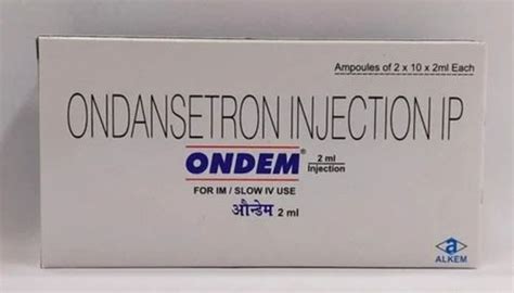 Periset Ondansetron Injection 40 Mg 20 Mg Hospira Vial At Rs 30