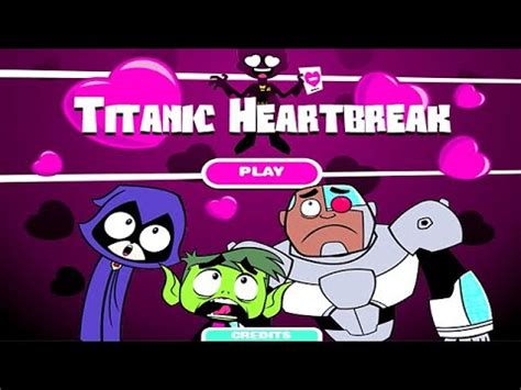 Teen Titans Go Titanic Heartbreak Robins Broken Heart Cartoon