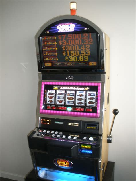 Bally Quick Hit Black Gold Wild Jackpot S Slot Machine With Top