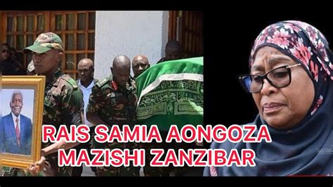 Hotuba Ya Rais Samia Kwa Wananchi Wa Zanzibar Wakiaga Mwili Wa Hayati