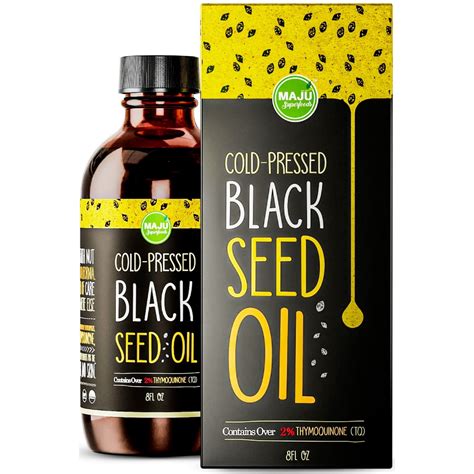 Maju Black Seed Oil Times Thymoquinone Cold Pressed Turkish