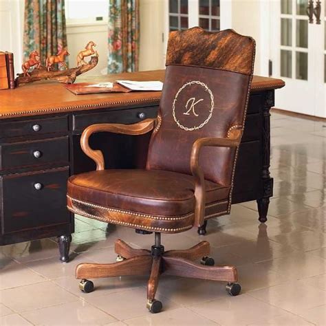 cowhide executive office chair - Important Project History Fonction