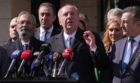 Muharrem İnce den YSK ye sert tepki Aldıkları kararları tanımıyorum