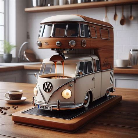 Brewing Nostalgia The Volkswagen Bus Coffee Maker