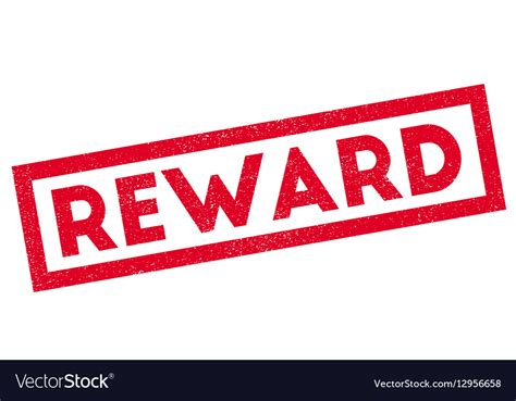 Reward Rubber Stamp Royalty Free Vector Image Vectorstock