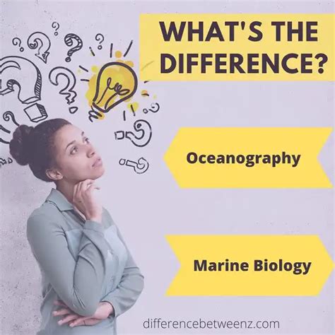 Differences Between Oceanography And Marine Biology Difference Betweenz