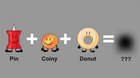 Bfdi Fusions Pin Coiny And Donut Youtube