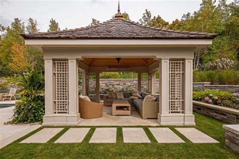 17 Oustanding Gazebo Design Ideas Which Offer Real Pleasure