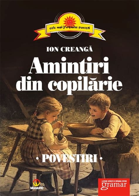 Amintiri Din Copilarie Povestiri PDF Autor Ion Creanga MsBook Ro