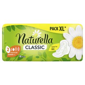 Naturella Classic Normal Camomile Podpaski Ze Skrzyde Kami X