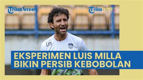 Meski Persib Bandung Menang 2 1 Dari Persis Solo Eksperimen Luis Milla