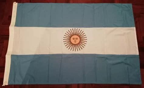 Bandera Argentina Cm X Cm Escudo Caras Lanilla Finish Mercadolibre