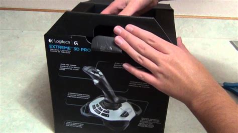 Logitech Extreme 3D Pro USB Joystick Unboxing YouTube