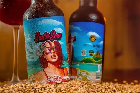 Conhe A A Santa Sour Cerveja Lan Ada Na Balb Rdia Cervejeira Brejada