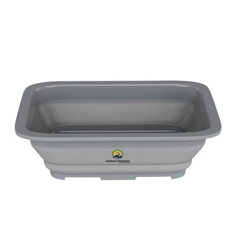 10 L Collapsible Portable Wash Basin Pop Up Dish Tub And Cooling Chest