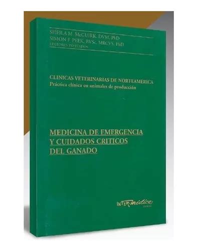 Mcguirk Medicina Emergencia Y Cuidados Criticos Del Ganado En Venta En