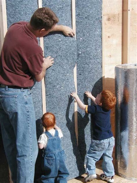 Recycled Blue Jean Insulation By Bonded Logic