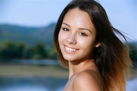 Skinny Ackya Brunette Emmy Met Art Cute