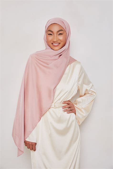 Satin Hijabs | Silk, Matte, Crepe, & More