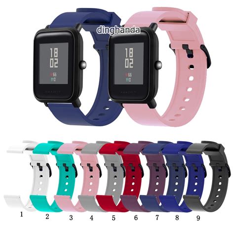 Soft Silicone Strap Band For Huami Amazfit Bip Lite Bip S U Bip 3 Pro