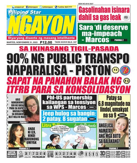 Pilipino Star Ngayon November Digital Discountmags