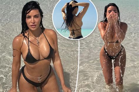 The Hottest Almost Nude Kim Kardashian Photos Barnorama