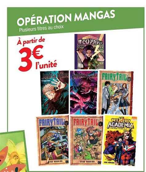 Promo Opération Mangas chez Cora iCatalogue fr