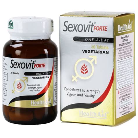 Healthaid Sexovit Forte Tablet 30 PC – Kulud Pharmacy