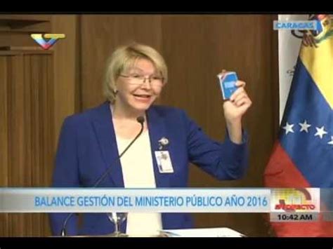 Luisa Ortega Díaz Fiscal General se pronuncia en contra sentencias del