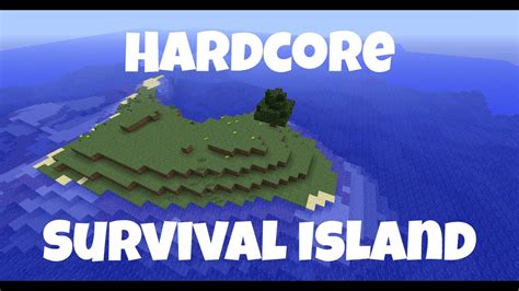 Minecraft Hardcore Survival Island Episode Youtube