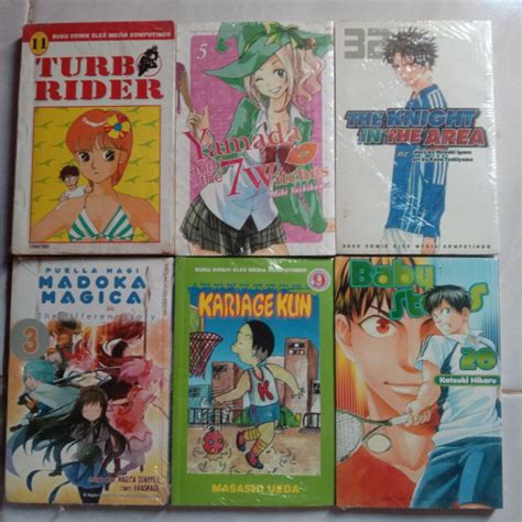 Jual Buku Komik Manga Segel Bekas Kolpri Mnc Elex Lancar The