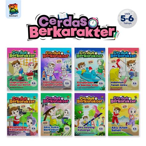 Jual Buku Paket Cerdas Berkarakter Sesuai Kurikulum Merdeka Belajar