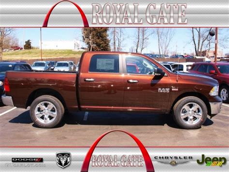 2013 Western Brown Pearl Ram 1500 Slt Crew Cab 4x4 79199960 Car Color Galleries