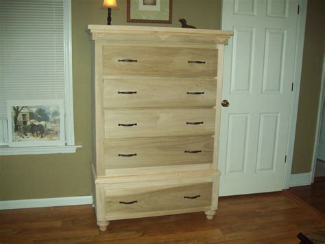 Unfinished Poplar Chest Of Drawers Barnwood Furniture Old Barn Wood