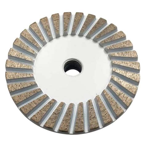 EDiamondTools 4 In Granite Or Concrete Turbo Rim Diamond Blade