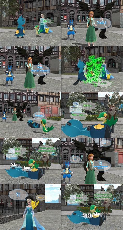 Mmd Frozen Pkmn Comic Their First Pokemon 2024 By Lordblacktiger666