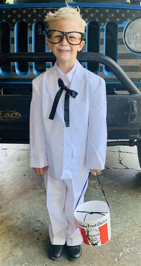 Cutest Colonel Sanders costume! | Colonel sanders costume, Cool costumes, Colonel sanders