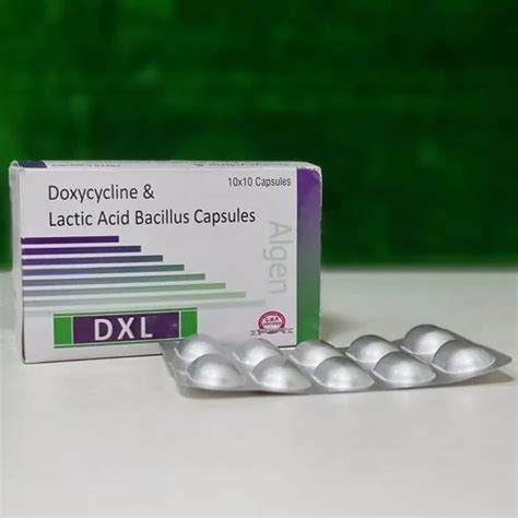 Doxycycline Lactic Acid Bacillus Capsules At Rs 20 Strip Antibiotic