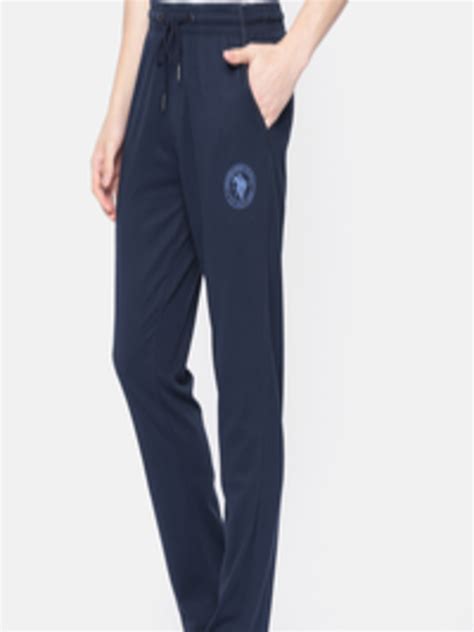 Buy Us Polo Assn Men Navy Blue Solid Modern Fit Lounge Pants I632 195 Cp Lounge Pants For