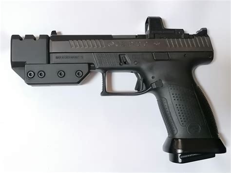 cz p  series compensator muzzle braker stl file  cults