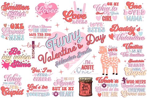 Funny Valentine S Day Sublimation Bundle By Pacific Store Thehungryjpeg