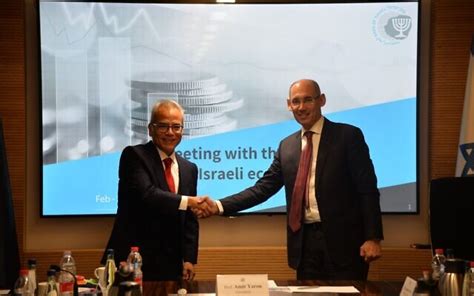 Bank of Israel governor meets with new head of IMF mission ahead of ...