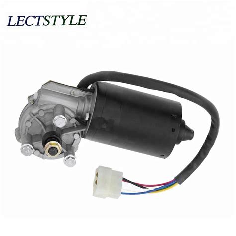 DC Electric Wiper Gear Motor On Traffic And Communications Lamp Gear