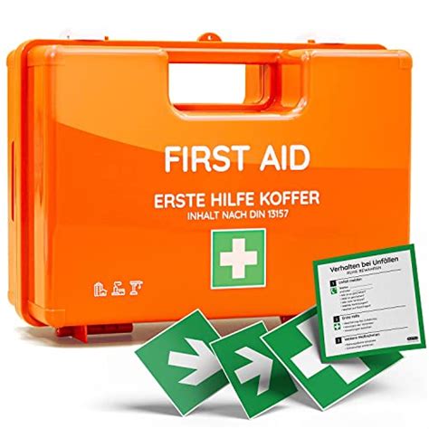 Erste Hilfe Koffer Nach Neuer Din Gef Llt Inkl